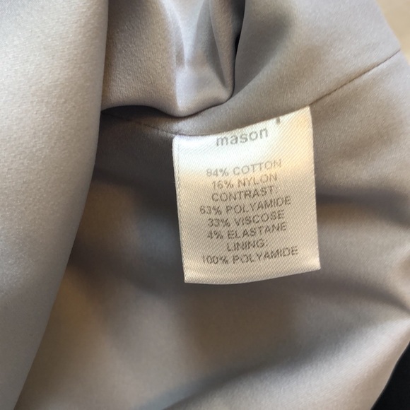 Mason  Black and Gray High Waist Shorts - Picture 8 of 9